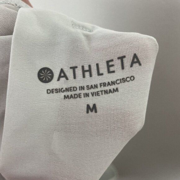 Athleta Power Of She Woman’s Racer Back Tank Top Size Size Medium - Picture 5 of 6